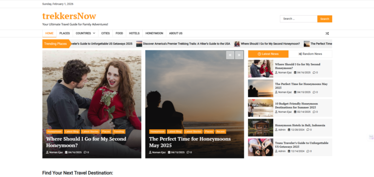 trekkersnow is travel blog by Noman Ejaz